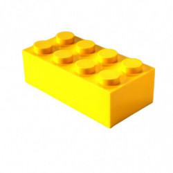 Brick-it 8 plots jaune